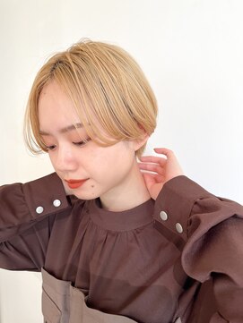 メモリーズ 銀座(Memories) ハンサムショート/耳掛けショート/インナーカラー