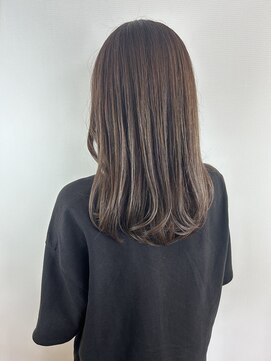 ヘアデザイン アンジェロカフェ(Hair Design Angelo cafe) 深みグレージュブラウン