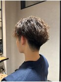 刈り上げスパイラルパーマ 《谷 昂将》