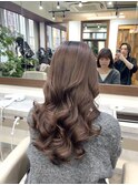 くっきりウェーブ韓国風パーマ