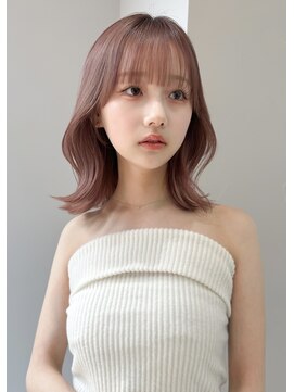 ボタン テンジン(VOTAN tenjin) 【votan_はまひ】ピンクカラー/韓国ヘア/顔まわり/天神/大名