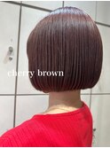 チェリーブラウンボブ×渡辺りん