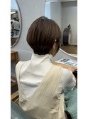 ショートbob☆ラテベージュ