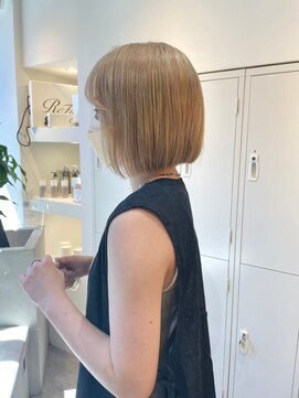 ジーナ 船橋(Zina) 髪質改善＊マチルダボブアッシュカラー＊美髪【Zina船橋】