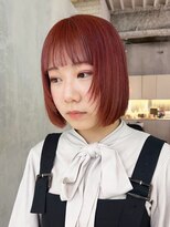 アイティー バイ アルバム 浦和店(IT by ALBUM)&nbsp;セミディベビーピンクフレンチカジュアル_ba494771