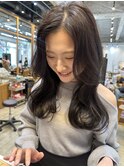 個性と可愛らしさをナチュラルに表現した韓国ヘア☆