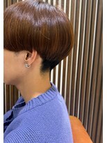 リュドール 一宮(Rue D'or)&nbsp;マッシュショート。