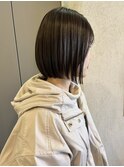 【堂安稚菜】ぱつっとボブ