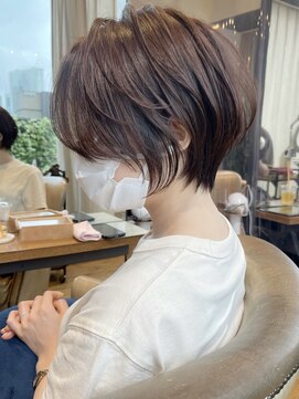 アンド ストーリーズ(&STORIES) ショートボブ髪型30代40代50代前髪あり前髪なし面長丸顔【倉田】