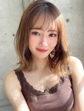 ロンドアリシア 金山(Lond Alexia) 艶髪 髪質改善 ブリーチなしダブルカラー レイヤー 韓国風5115