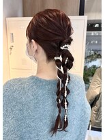 ラミン(LAMIN)&nbsp;あみ下ろし/ヘアセット/ヘアアレンジ/パーティセット