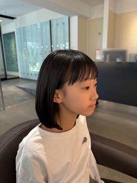 ボゥギャルソン(Beau Garcon) kids cut