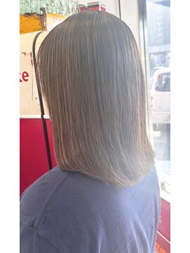 アルファ(Hair Salon alpha) 【大人可愛い×抜け感】ハイライト×アッシュベージュ