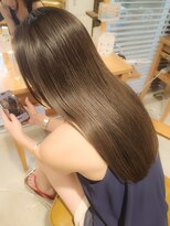 ネオリーブルノン 日吉(Neolive Runon)&nbsp;ミルクティーグレージュハイトーンカラー髪質改善カラー美髪日吉