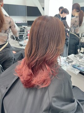 アライブ キチジョウジ(ALIVE Kichijoji) 【ALIVE吉祥寺】ピンクベージュグラデーションカラー