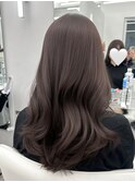 ラベンダーグレージュ  ラベンダーカラー  透明感カラー