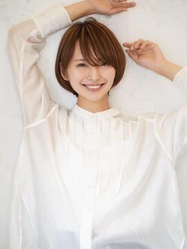 ロミー 本厚木(ROMMY.) マッシュボブ☆マニッシュ細めハイライト☆髪質改善◎白髪ぼかし