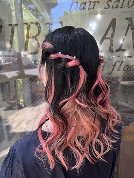 バイブアンドアネックス(VIBE & ANNEX) ハーフツインアレンジ