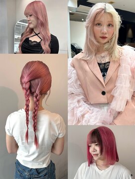 カシェル(cashel) 洗脳されたピンクカラー