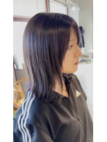 アン(un)&nbsp;ミディアムボブ/ダークグレージュ