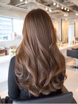 アース 上本町店(HAIR&MAKE EARTH) 透明感冬カラー◎美髪グレージュ30代40代小顔レイヤー