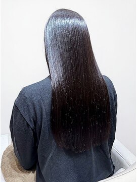 メゾンe.m.a(MAISON e.m.a) 髪質改善トリートメント縮毛矯正◎うる艶ストレート黒髪ロング