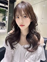 フォルテ プリモ 焼津 藤枝(FORTE PRIMO)&nbsp;暗髪カラー/韓国風コテ巻きスタイル