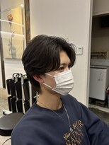 ノーム バイ アウラ(norm. by aura) フェザーショートメンズパーマニュアンスパーマカルマパーマ