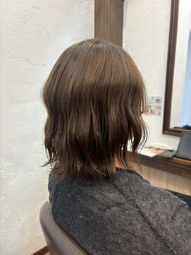 アミリー ひたち野うしく店(Amily) ハイライトバレイヤージュダブルカラーケアブリーチ20代30代