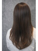 テラ(terra)&nbsp;エアリーハッシュレイヤー×オレンジベージュ