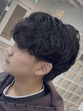 フィフス 渋谷(fifth) 渋谷波巻きツイストスパイラルシャドウルーズパーマツーブロック