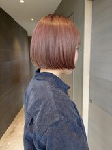 ナタリー(Natalie)&nbsp;ミニボブ　ピンクベージュ