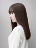 〈カラー/縮毛してる方向け♪〉カット+自然でやわらかい縮毛矯正+頭皮ケア