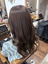 アヴァンスアンス 広島袋町店(AVANCE.ens)&nbsp;着物ヘア/大人ガーリー/ダークアッシュ/似合わせカット/袋町