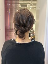 ソト 銀座(soto.) まとめ髪/シニヨン/大人ガーリー/ピンクベージュ/銀座