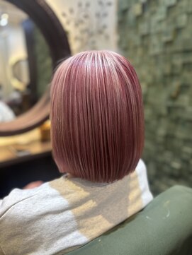 ルプス ヘアーアンドメイク(LUPUS HAIR&MAKE) アンブレラカラー ピンクベージュ