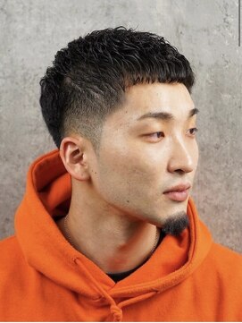 ヒロギンザバーバーショップ 神楽坂店(HIRO GINZA BARBER SHOP) 濡れパンショート