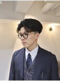 社会人にもオススメ！ フェザーパーマスタイル