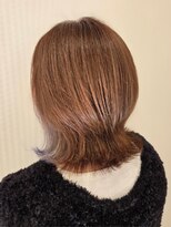 ヘア アンド ブライダル ノア(hair&bridal noah)&nbsp;外ハネボブ髪質改善くびれ透明感カラー