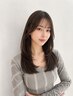 【ブリーチなしで透明感】透明感200％！ブリーチなし透明感カラー+内部補修TR