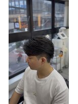 ショット 高槻(SHOT) ベースはシースルーマッシュ×上げたら毛流れスタイル