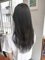 フリック 堺東店(FLICK)&nbsp;アッシュグレー/グレージュ/ダブルカラー/ロング/堺東