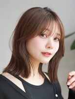 アンアミ オモテサンドウ ザ ツー(Un ami omotesando THE2)&nbsp;ミディアム/ミディアムレイヤー／レイヤーカット/ミディアムボブ