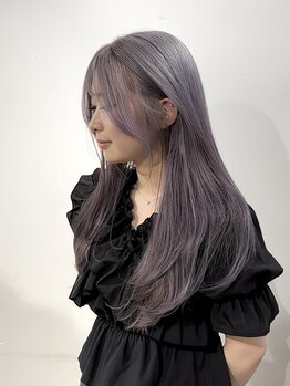 ヘアースタジオ ゼン(hair studio Zen)の写真/【学割あり】SNSでよく見る髪色を叶えられるサロン*初ブリーチでも確かな実績◎［ハイトーン/ブリーチ］