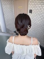ソノ(sono) シニヨン アップヘア お呼ばれヘア
