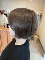 ジャス(jas)&nbsp;白髪ぼかし×まとまるツヤショート
