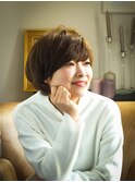 大人ショートボブ