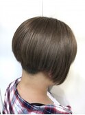 アッシュベージュボブ　【mifuyu】