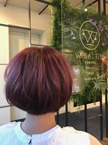 ダブル アンダーバー サロン(W_SALON) 【W_SALON 河原町】ピンクアッシュ/ピンク