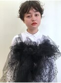 Lilu2018/018 ショート×パーマ×黒髪